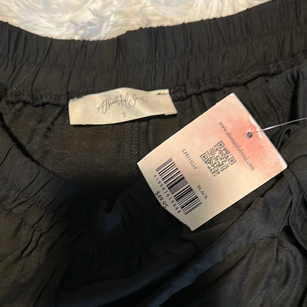 Black Ruffled Skort - Picture 3 of 3